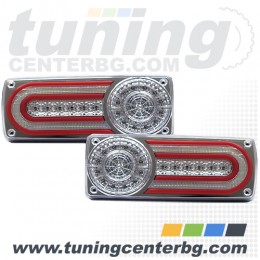Стопове за MERCEDES G W463 /Light Bar хром/ цена €332.34 Стопове за MERCEDES G W463 /Light Bar хром/ цена €332.34